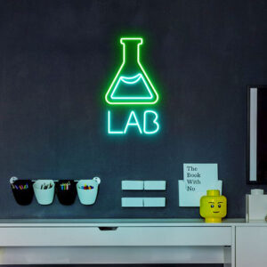 LAB Test Tube Neon Sign