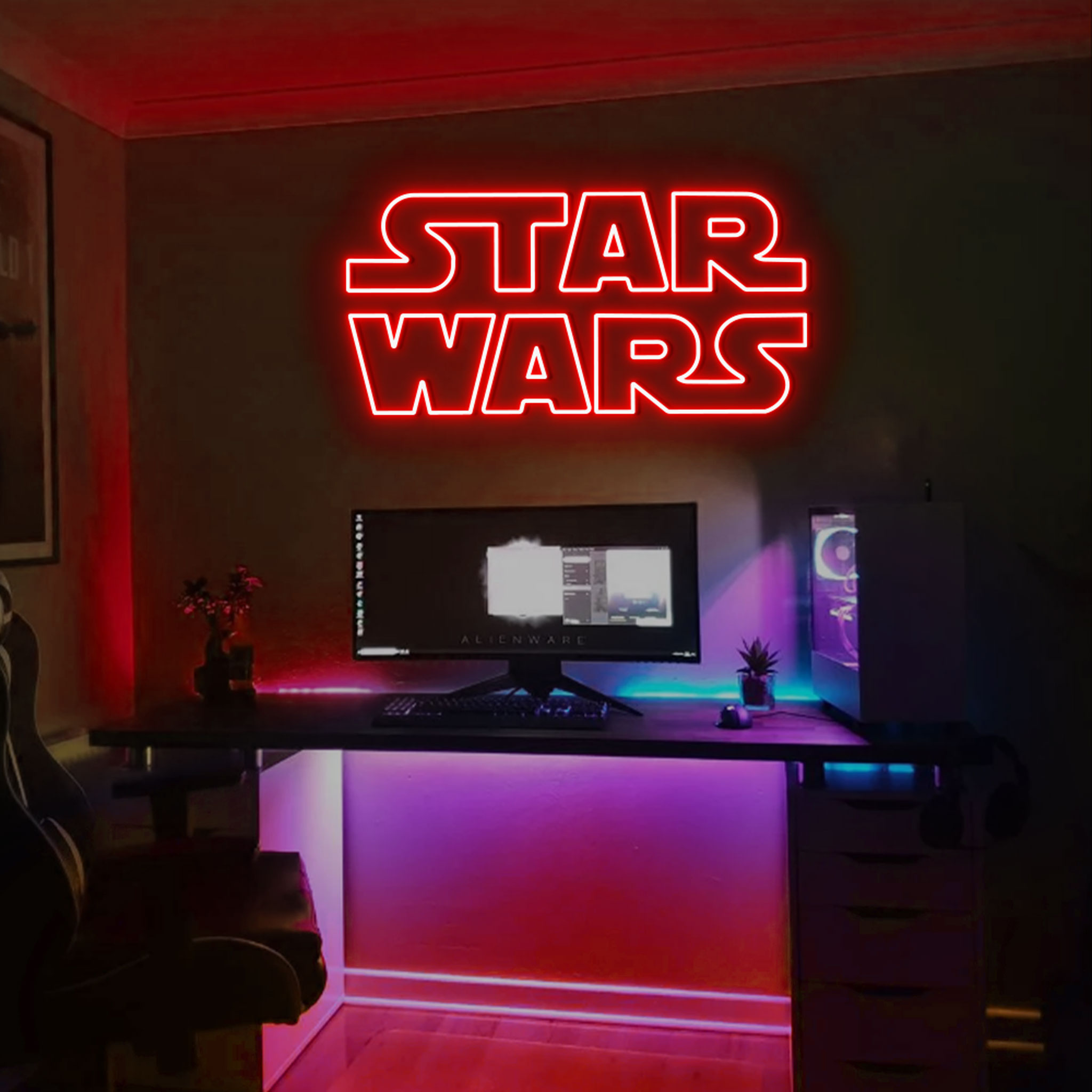 Star Wars Neon Sign