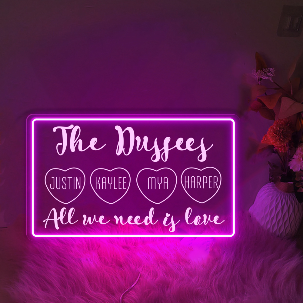 Custom Love Neon Signs