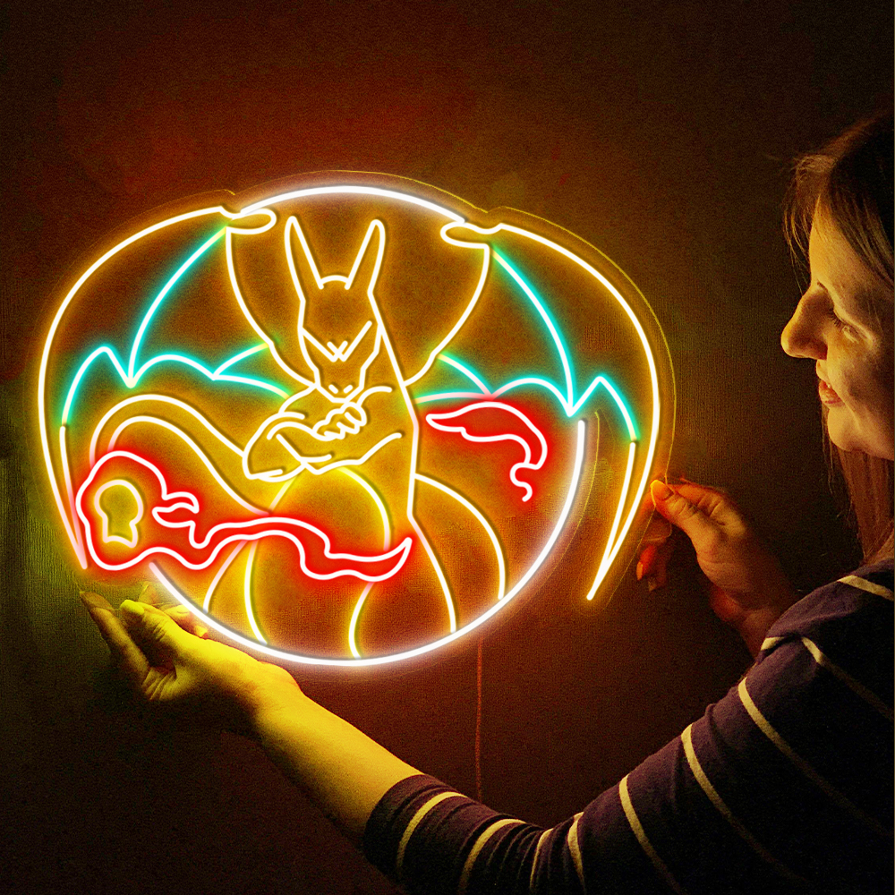 Charizard Neon Led Sign