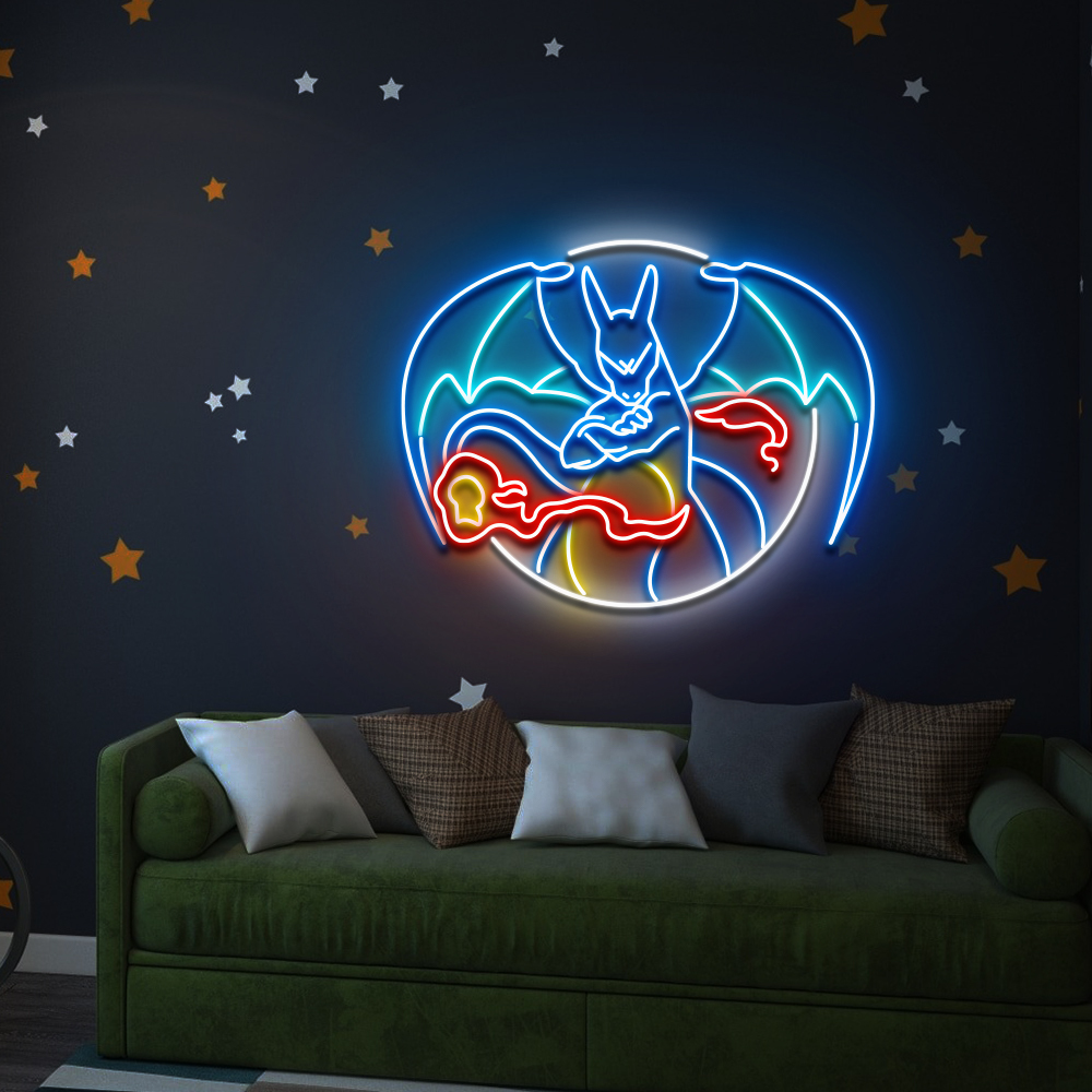 Charizard Neon Led Sign
