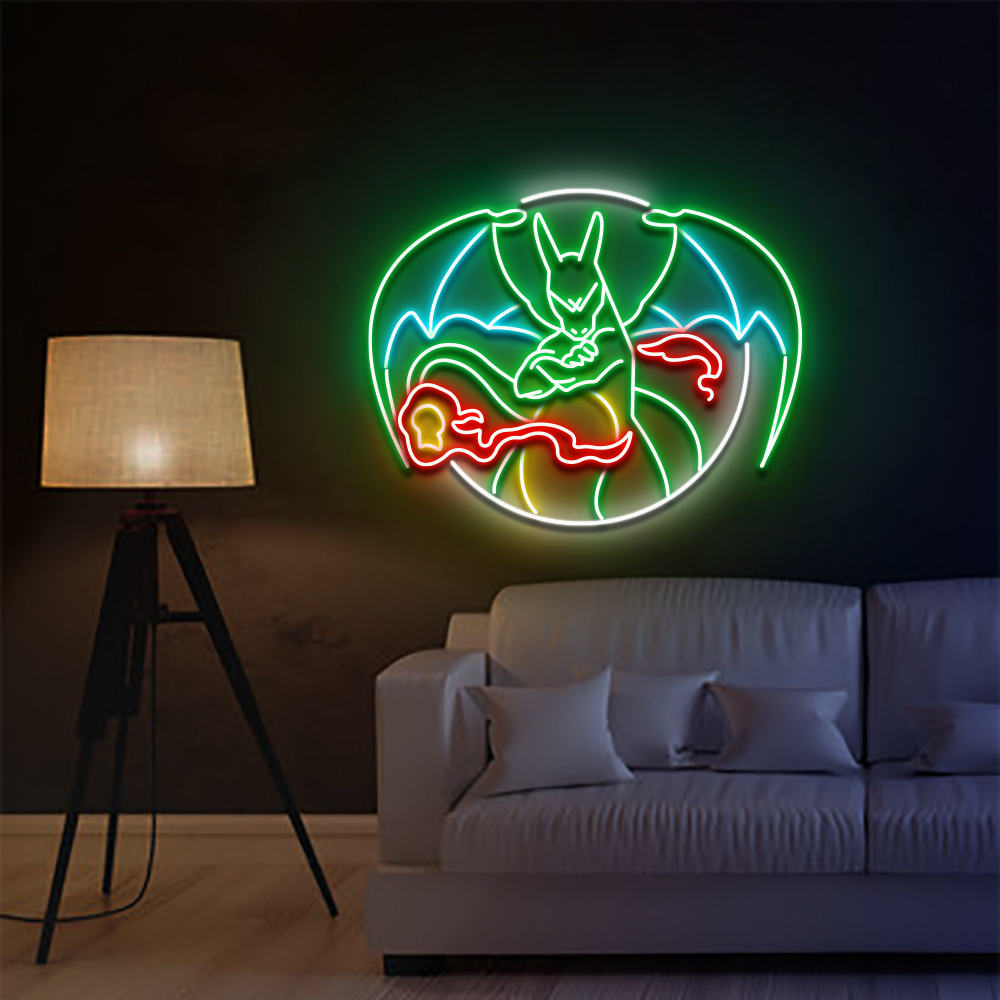 Charizard Neon Led Sign