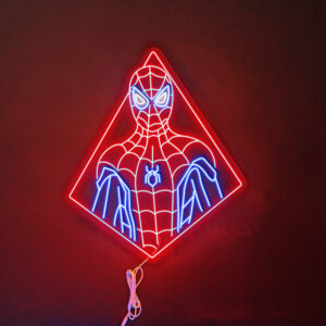 Spiderman Neon Sign