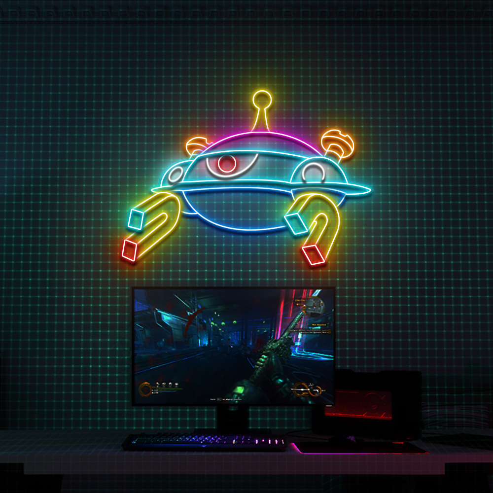 Space-Craft Neon Led Sign