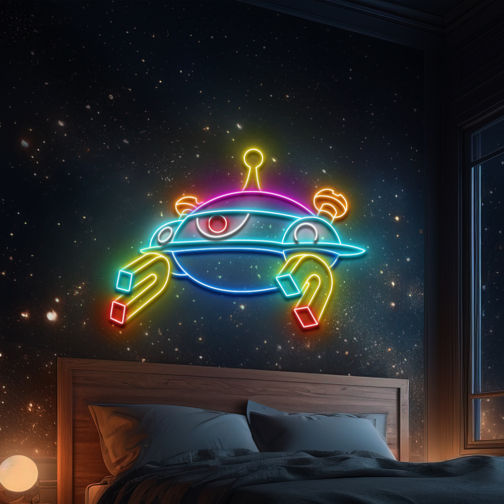Space-Craft Neon Led Sign