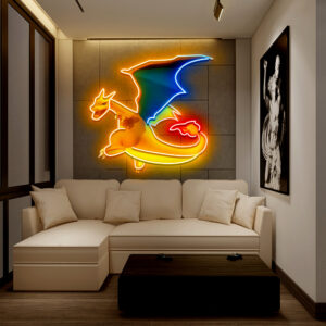 Charizard UV Sign