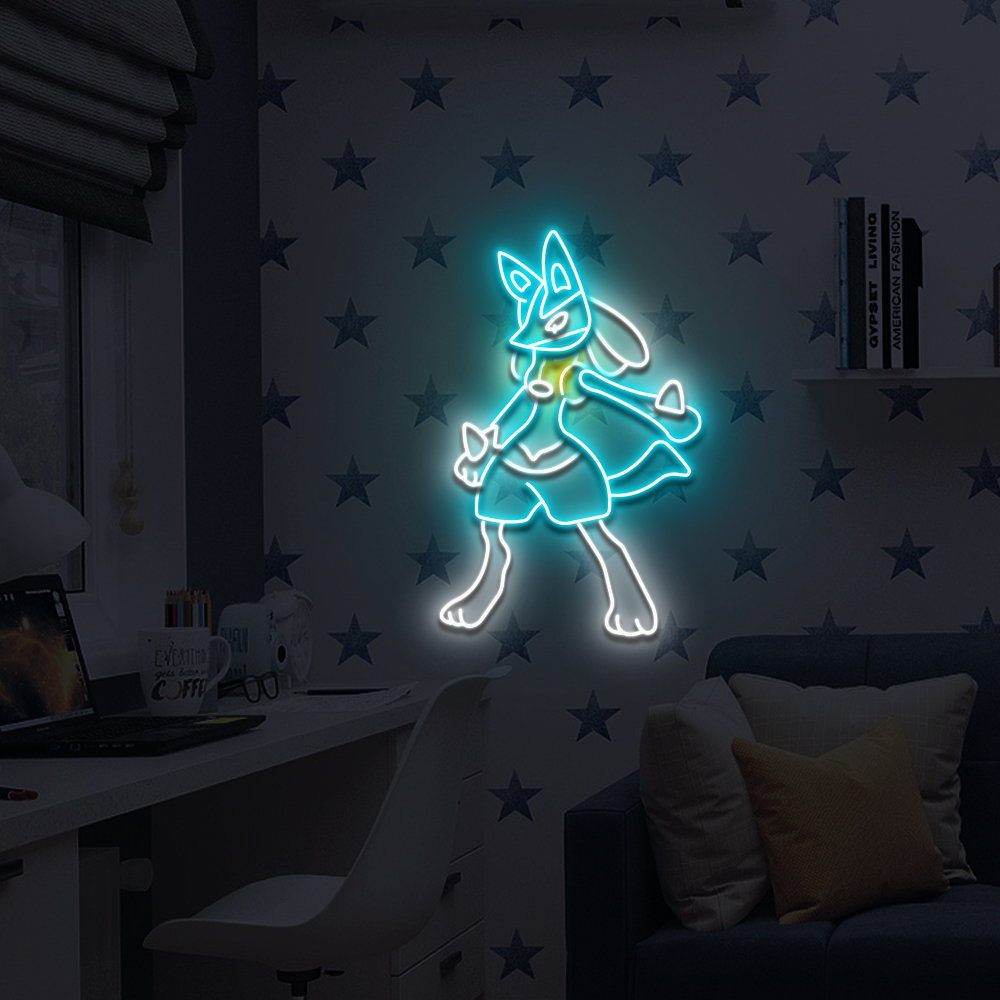 Lucario Neon Led Sign