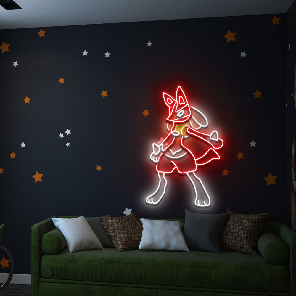 Lucario Neon Led Sign