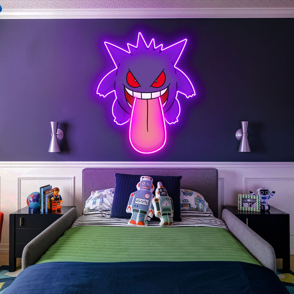 Gengar UV Sign