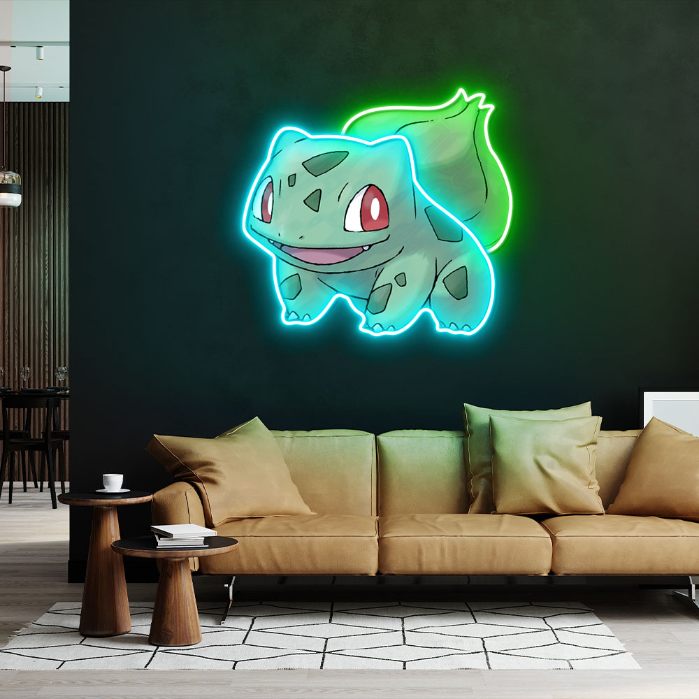 Bulbasaur UV Sign