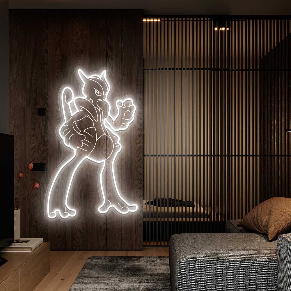 Mewtwo Laser Sign