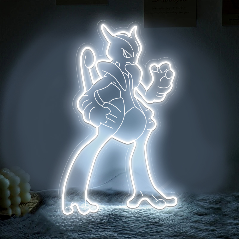 Mewtwo Laser Sign