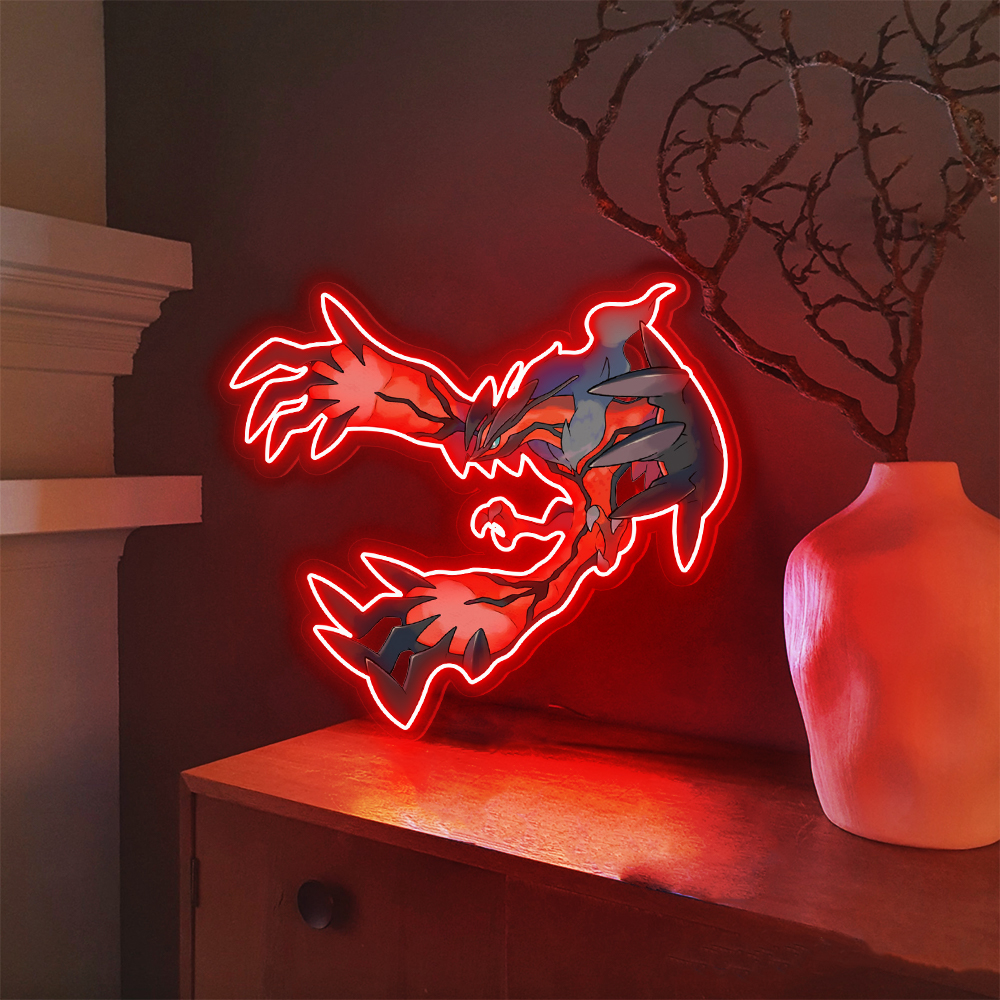 Yveltal UV Sign