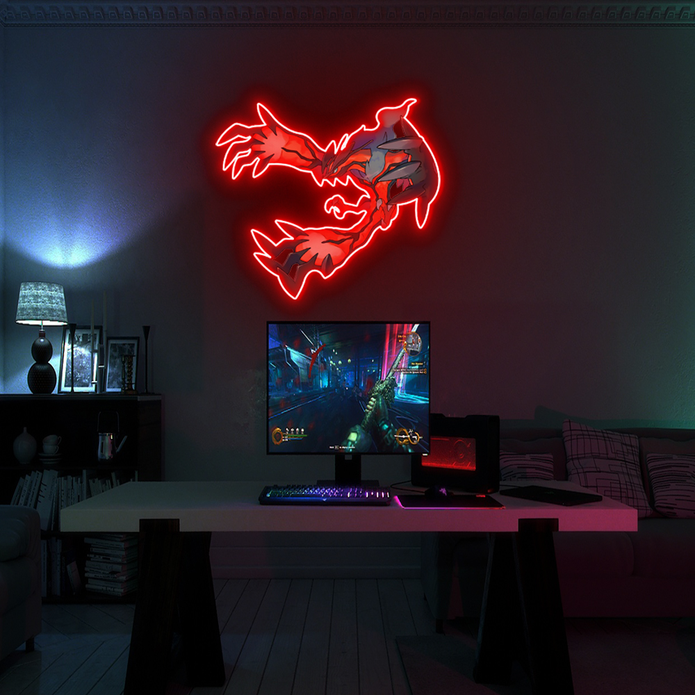 Yveltal UV Sign