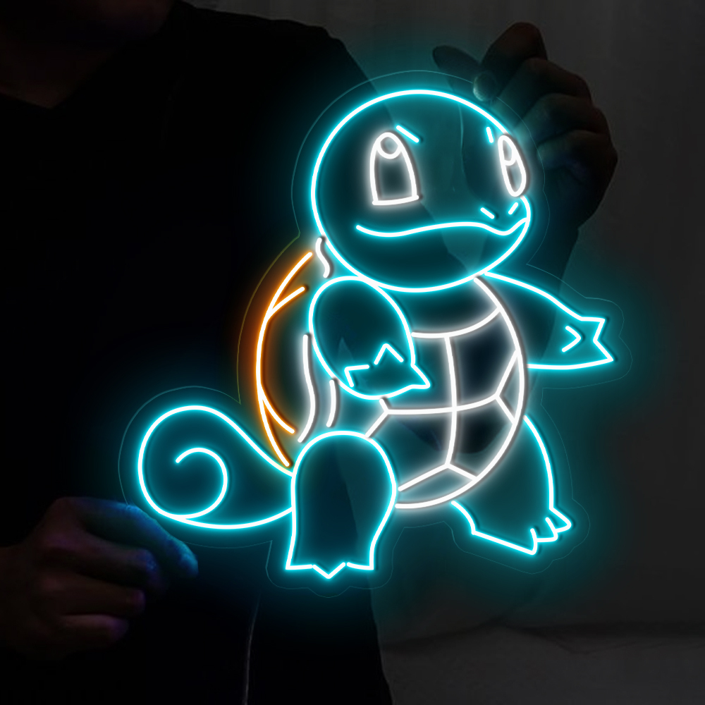 Squirtle Neon Led Sign