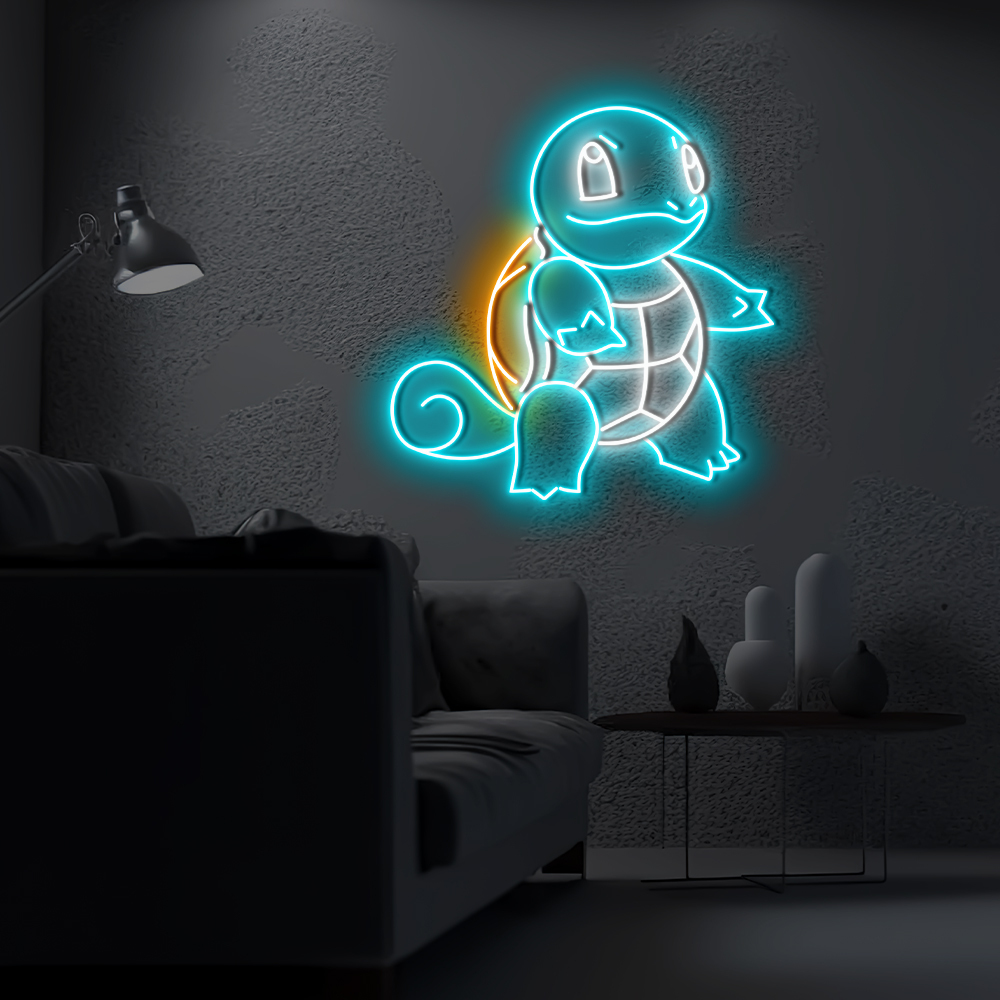 Squirtle Neon Led Sign
