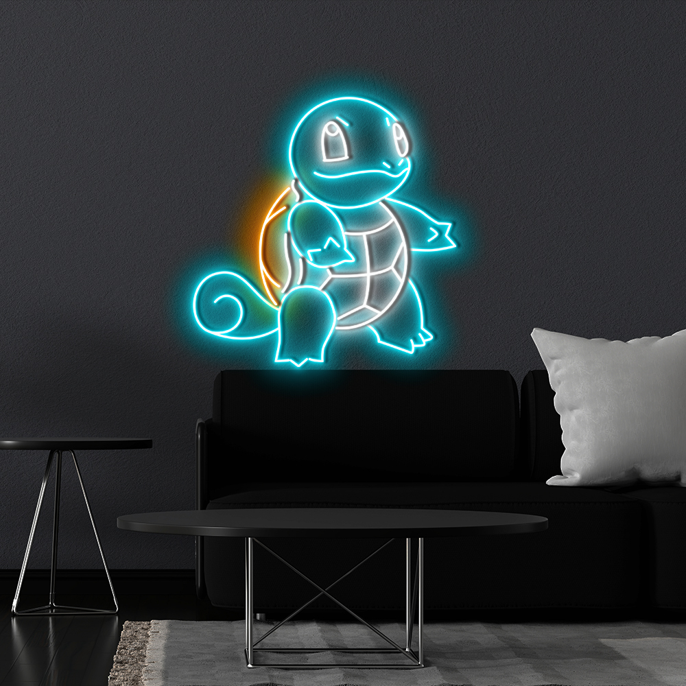 Squirtle Neon Led Sign
