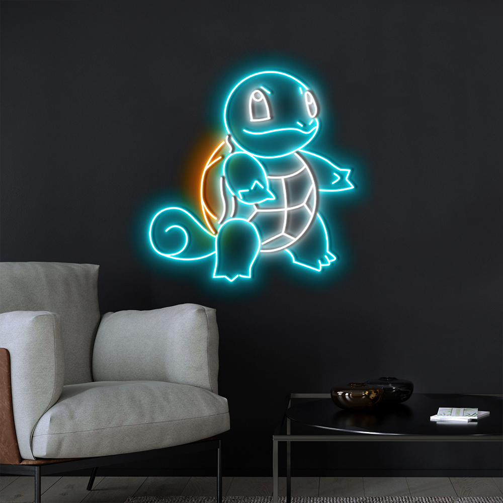 Squirtle Neon Led Sign