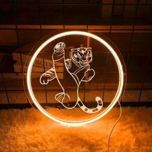 Custom Tigress Laser Sign