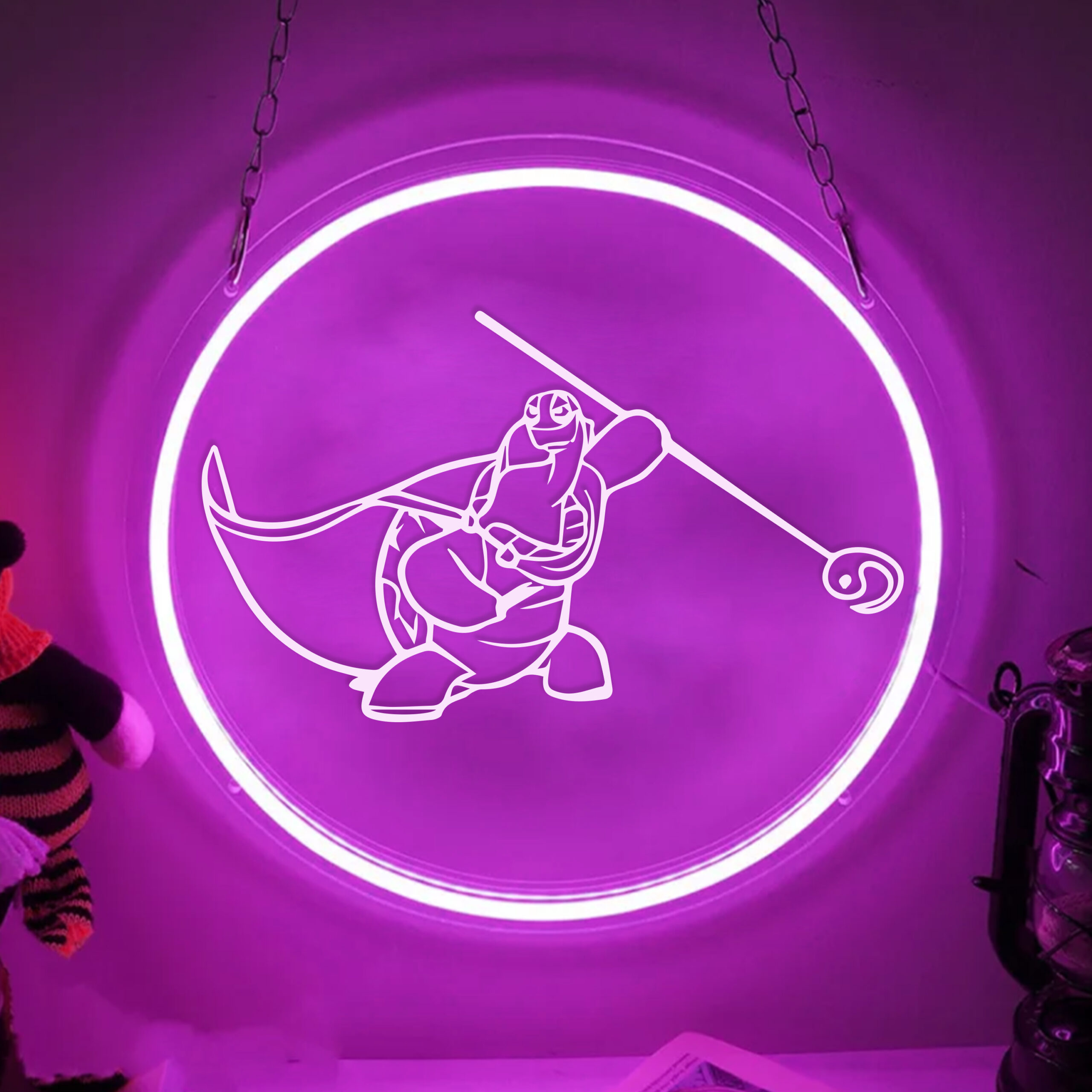 Custom Kungfu Panda Laser Sign