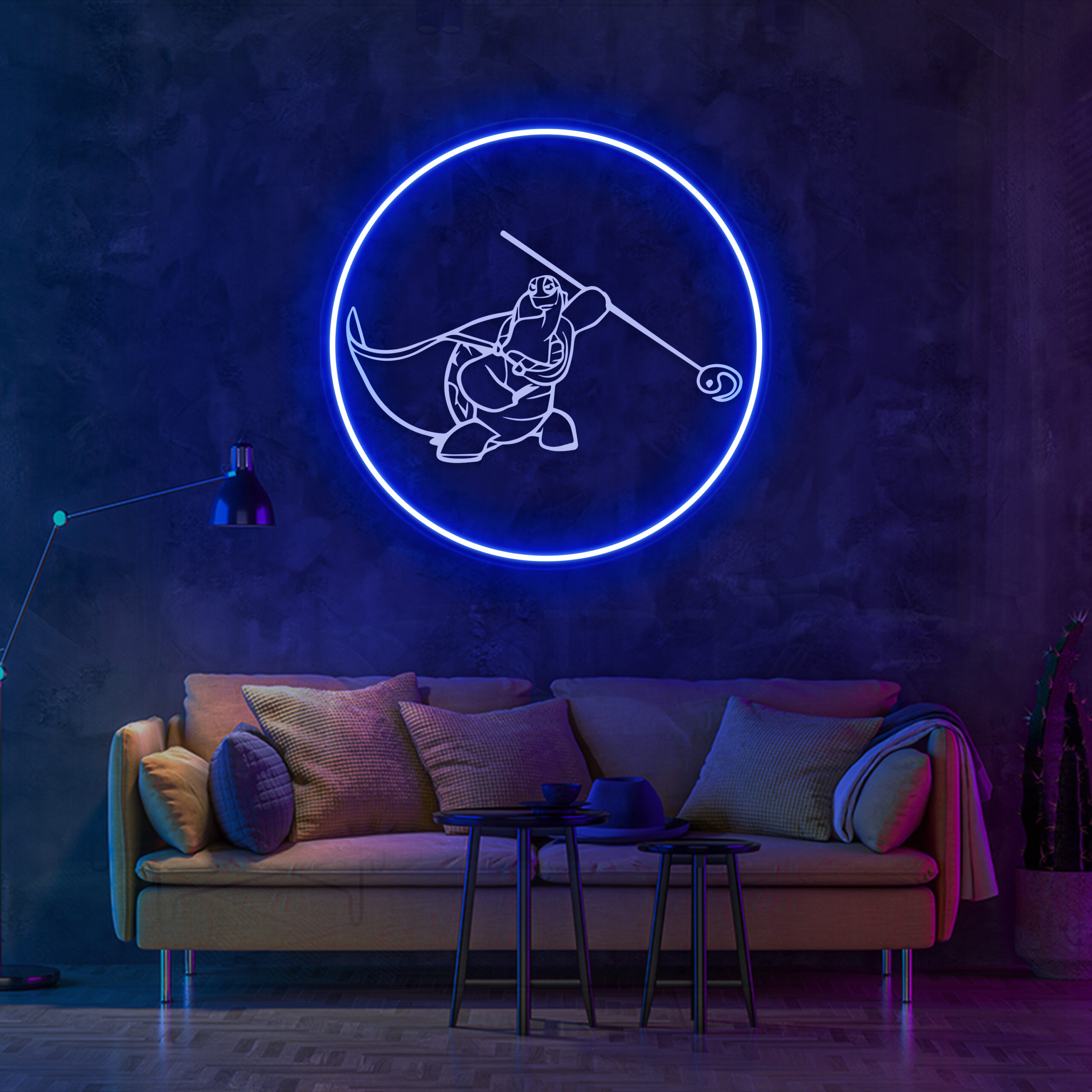 Custom Kungfu Panda Laser Sign