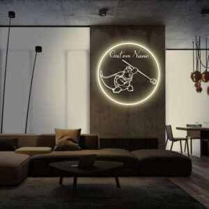 Custom Kungfu Panda Laser Sign