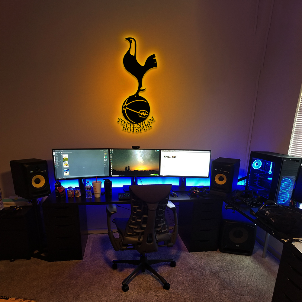 Tottenham Hotspur Metal Sign