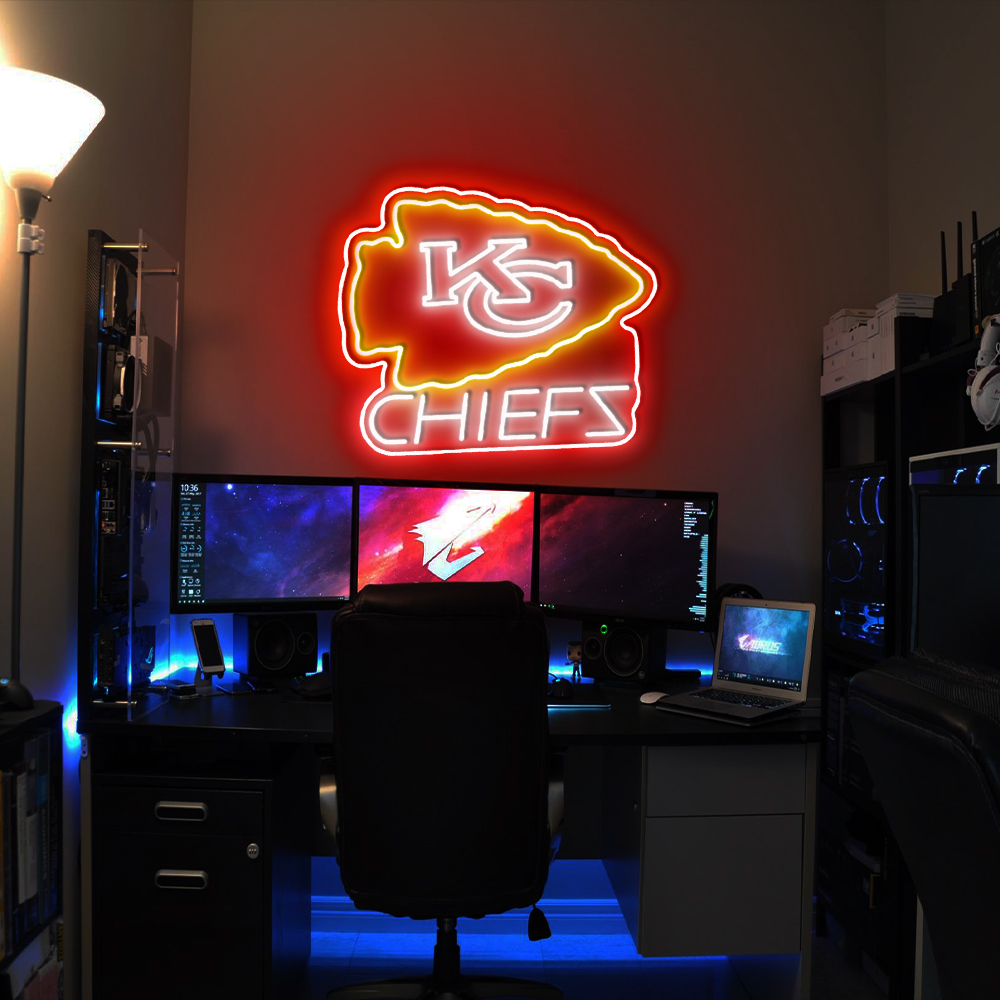 Kansas City Chiefs Neon Sign