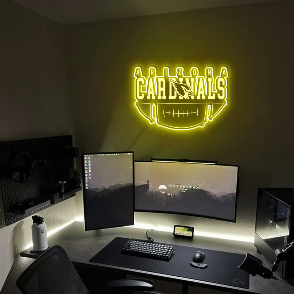 Arizona Cardinals Laser Sign
