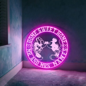 Mickey Lover Laser Sign