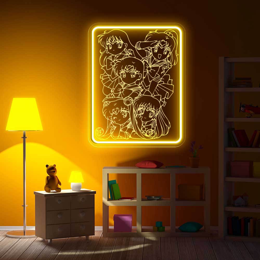 Sailor Moon Gift Laser Sign