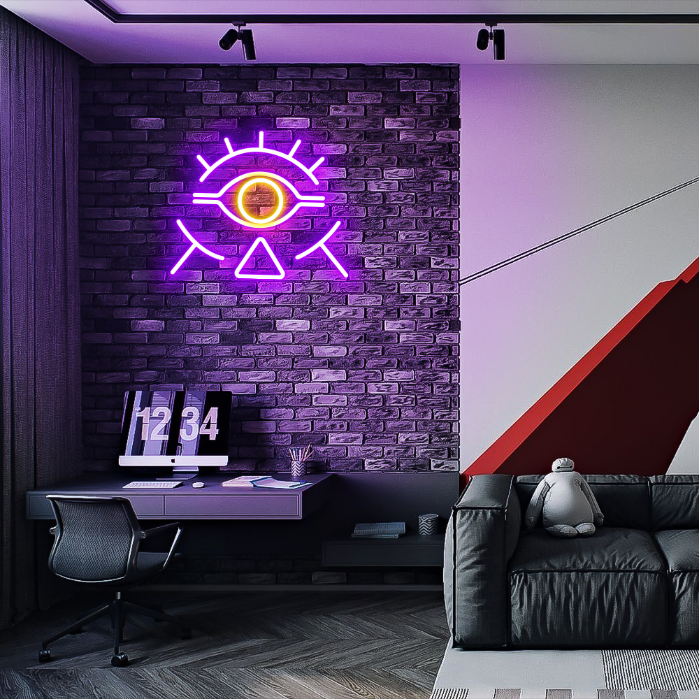 Eye Yu-Gi-Oh Card Neon Led Sign