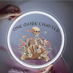 One More Chapter Book Gift UV Sign