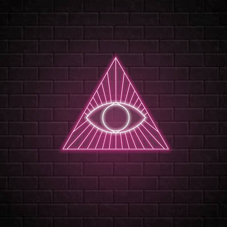Eye Neon Signs Prophetic Eyes Led Sign