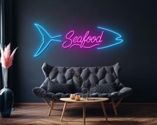 Seafood Neon Sign