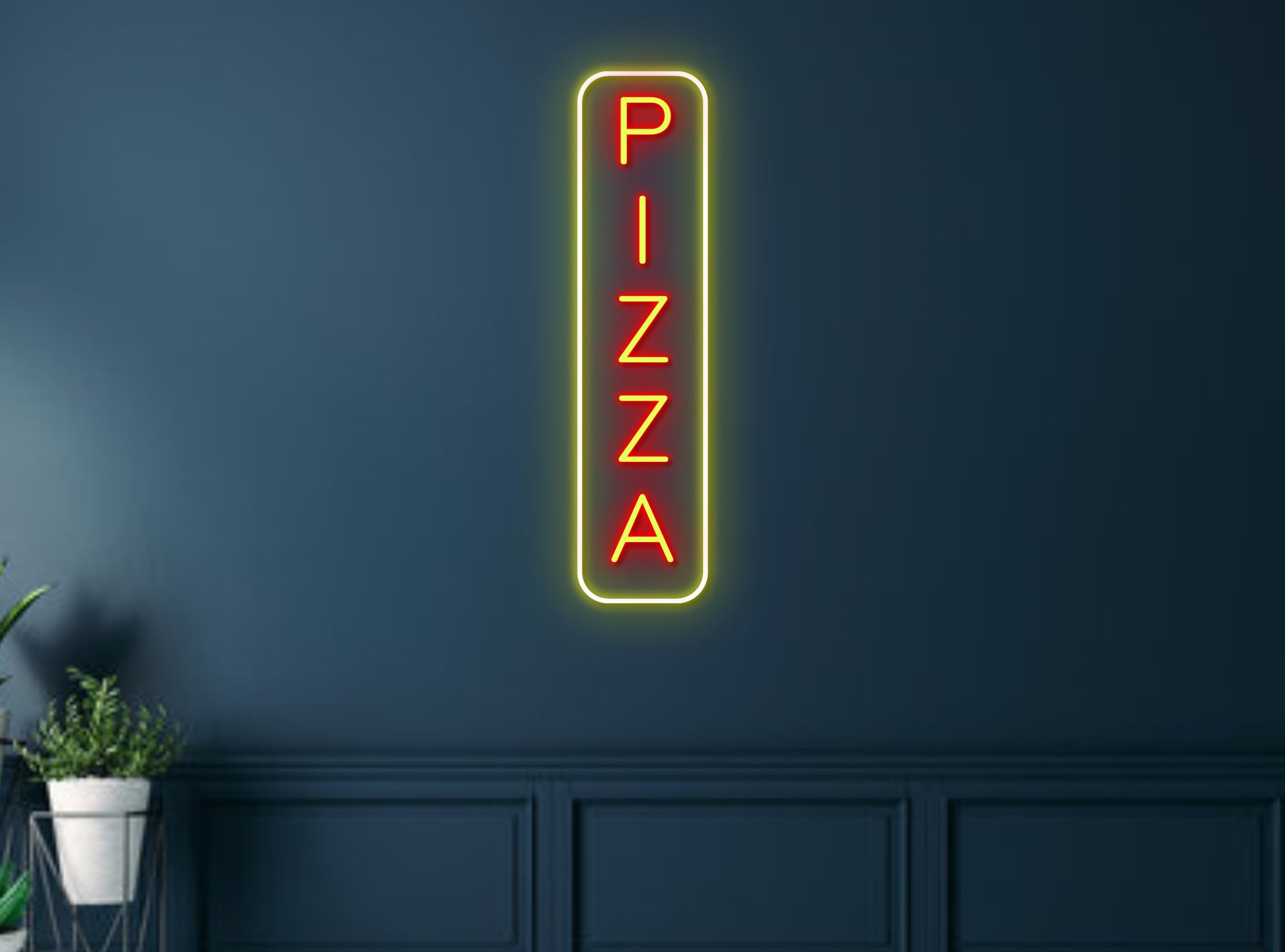 Pizza Open Neon Sign Wall Decoration