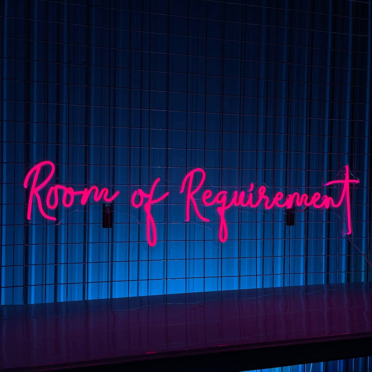 Room Of Requirement Neon Sign Office Wall Decor