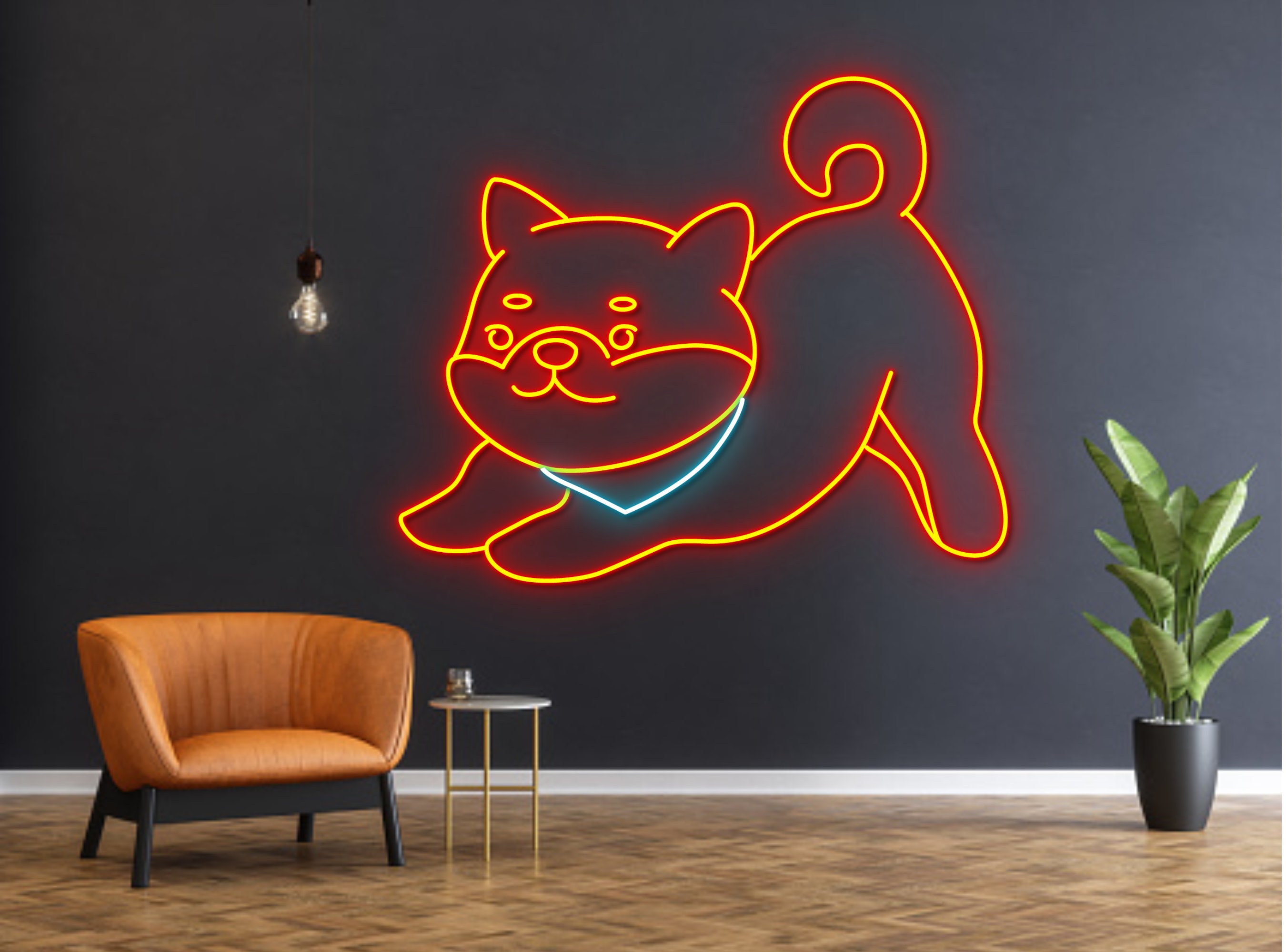 Shiba Inu Dog Neon Signs