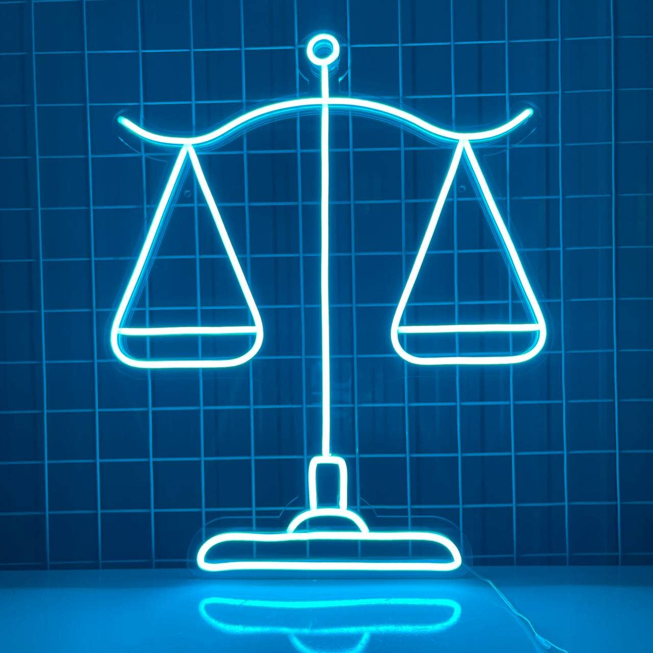 Lawyer Equity Neon Sign Long-lasting Lights Wall Decor