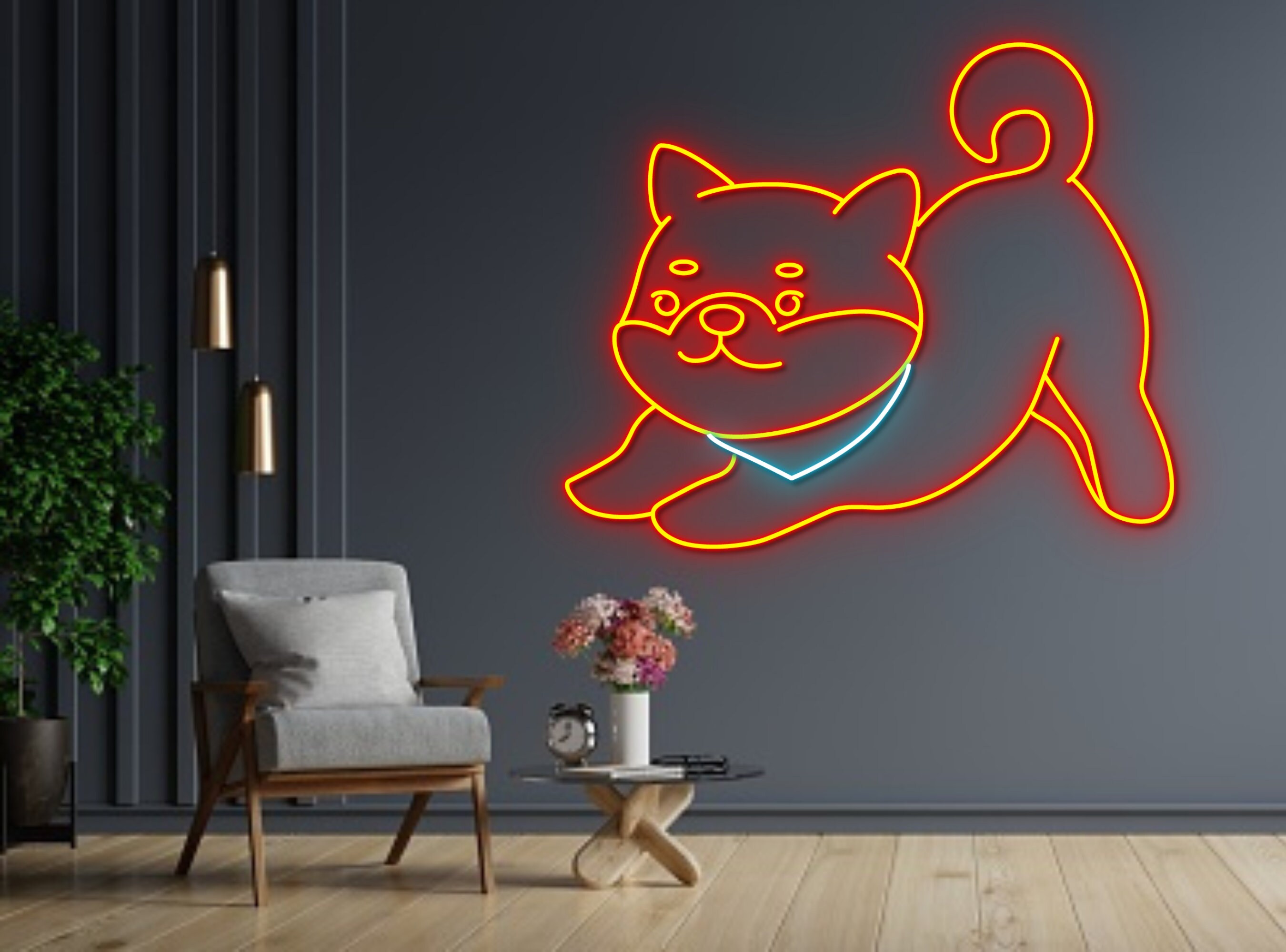 Shiba Inu Dog Neon Signs