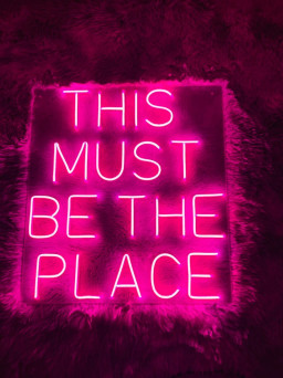 This Must Be The Place Neon Sign Bedroom Decor