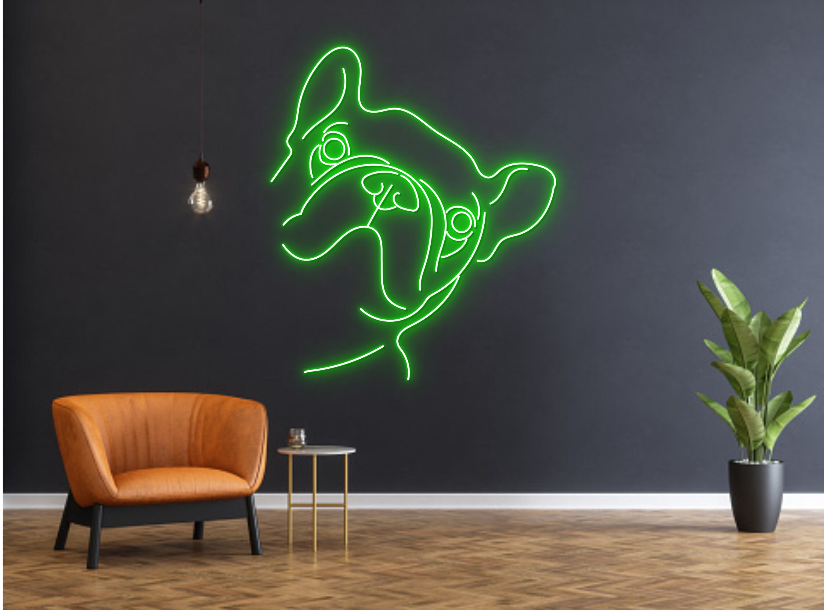 Pug French Bulldog Neon Sign Decoration Gift