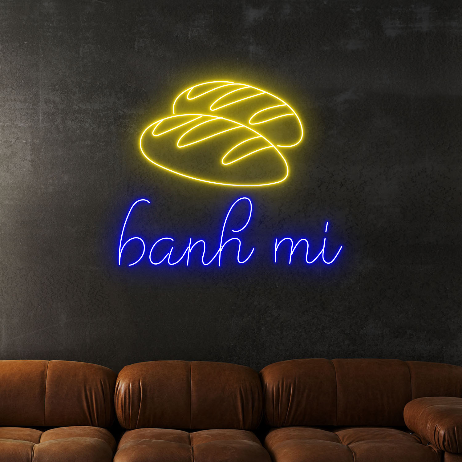 Banh Mi Neon Sign Vietnamese Food Restaurant Wall Decor