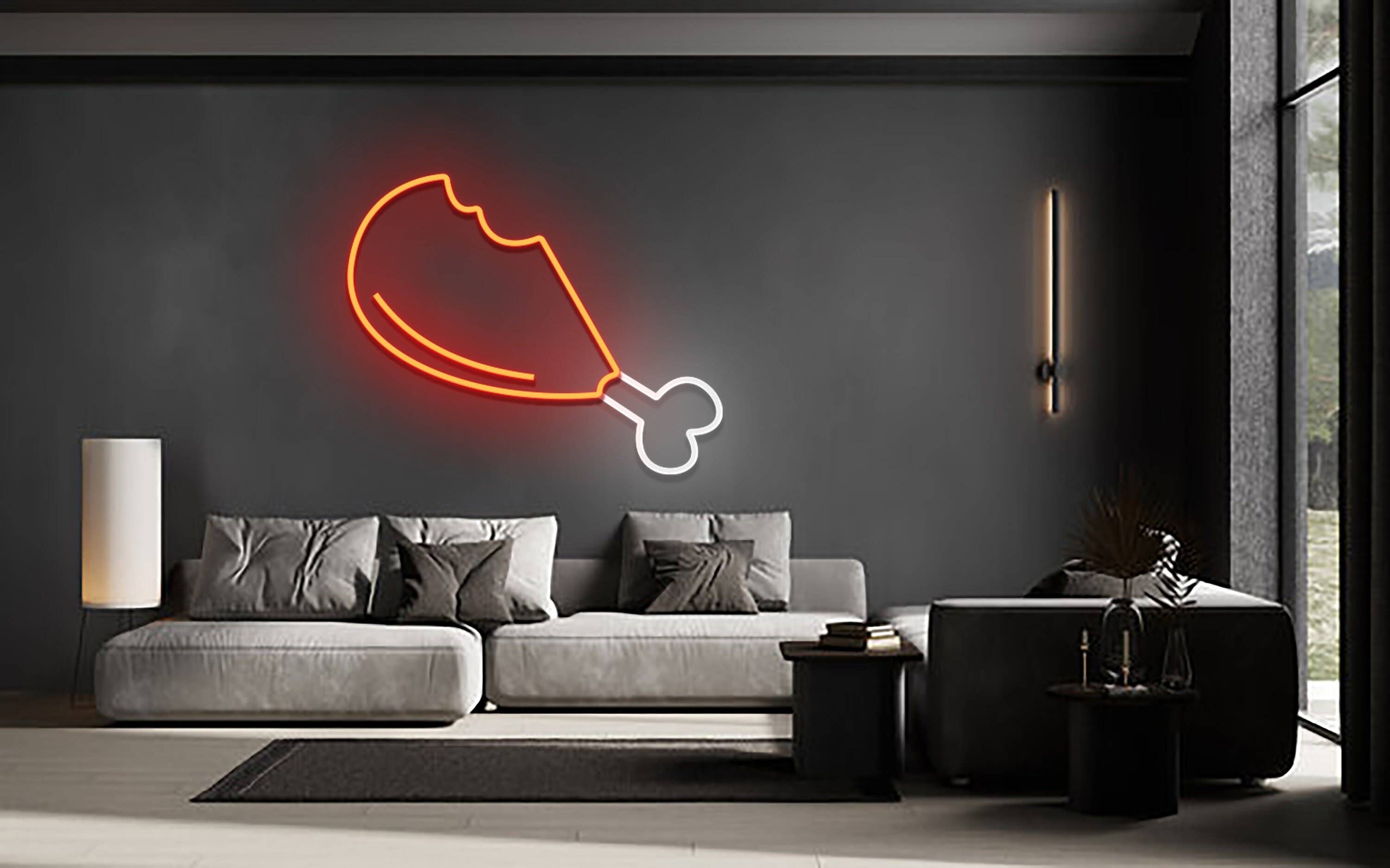 Roasted Chicken Neon Sign Chicken Restaurant Wall Decor