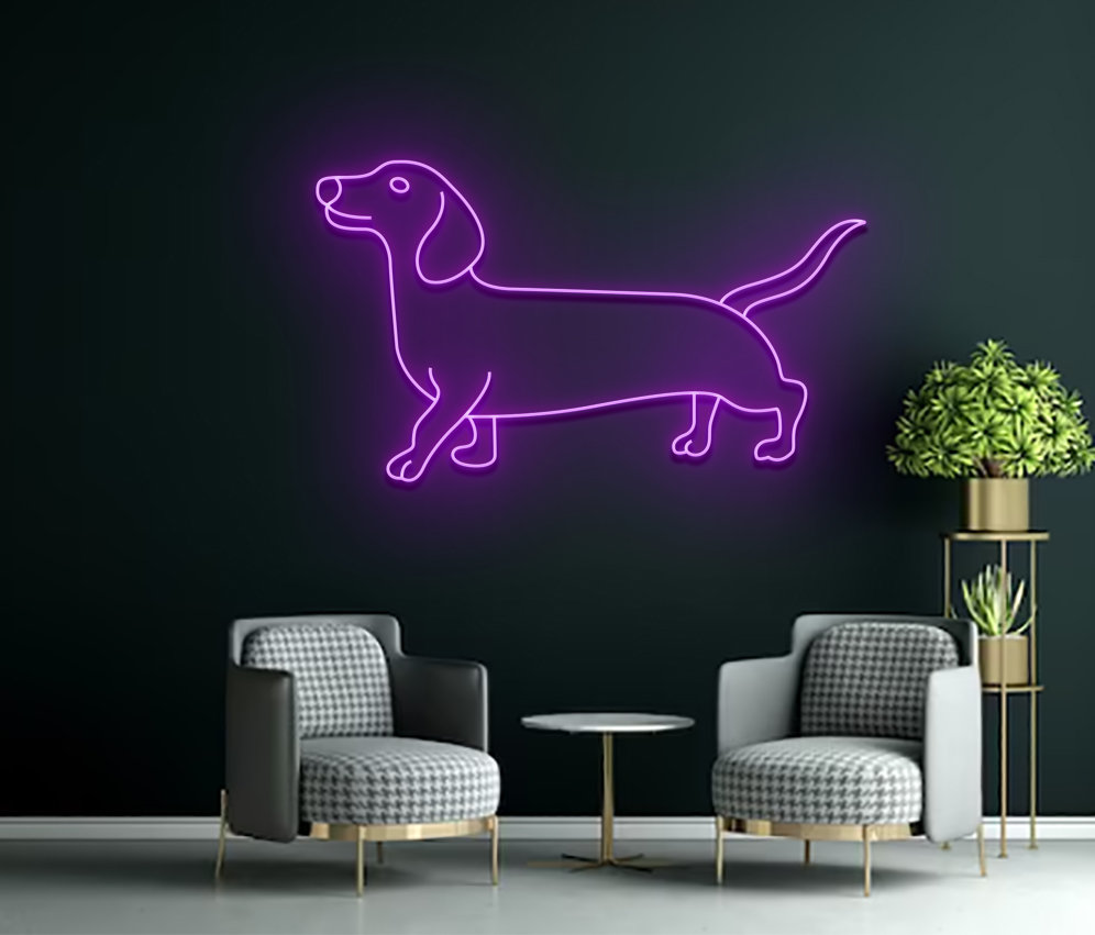 Sausage Dog Neon Sign