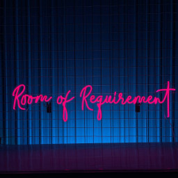 Room Of Requirement Neon Sign Office Wall Decor