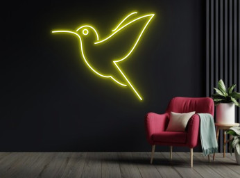 Hummingbird Neon Sign Decoration Gift