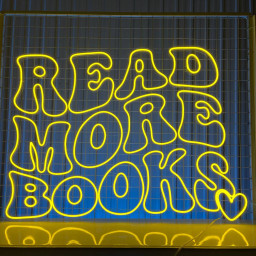 Read More Book Neon Sign Book Shop Long-lasting Wall Decor
