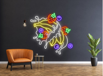 Banana Fruits Neon Sign Birthday Gifts