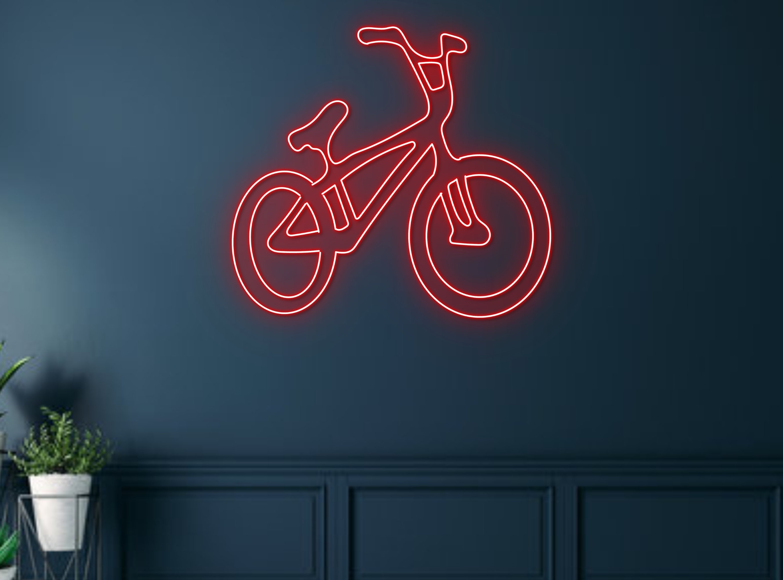 BMX Bike Neon Sign Sport Neon Sign